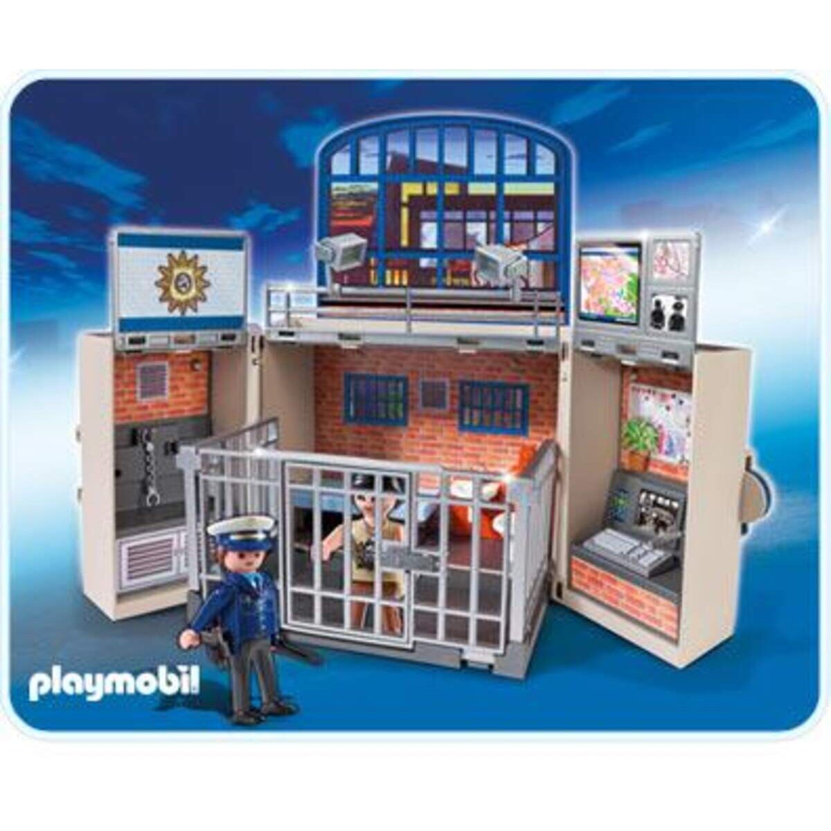 PLAYMOBIL® 5421 Aufklapp Spiel Box Polizeistation