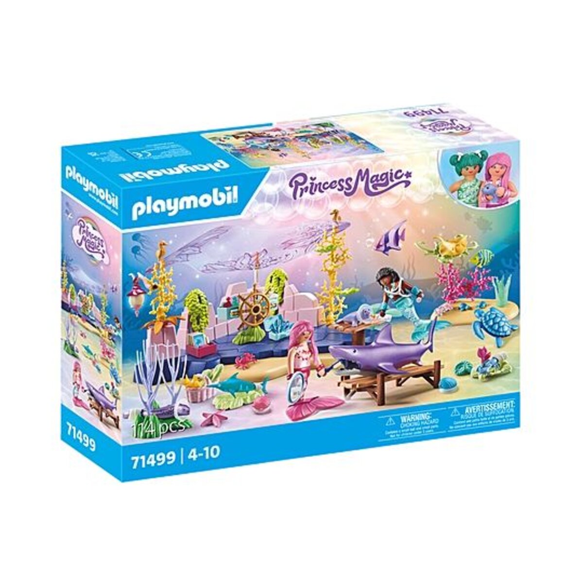 PLAYMOBIL® 71499 Princess Magic - Meerjungfrauen-Tierpflege