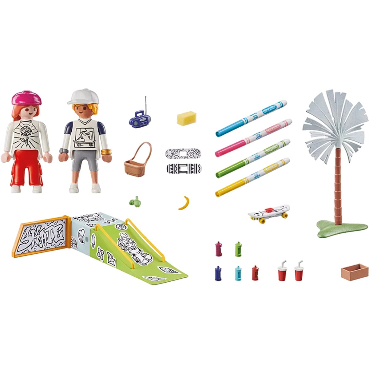 PLAYMOBIL® 71515 Playmobil Color Skatepark