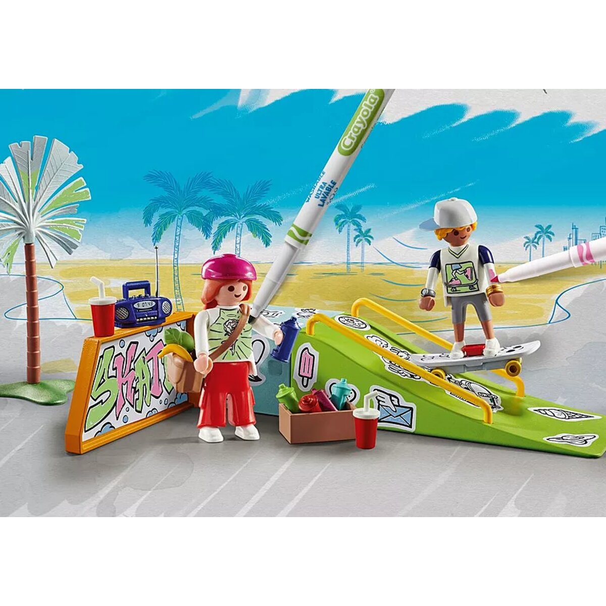 PLAYMOBIL® 71515 Playmobil Color Skatepark