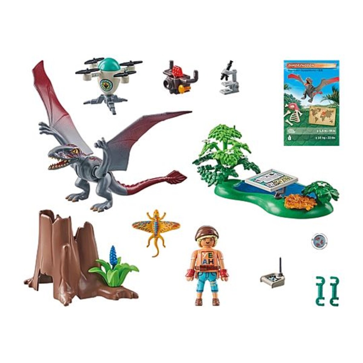 PLAYMOBIL® 71525 Dinos - Beobachtungsstation für Dimorphodon