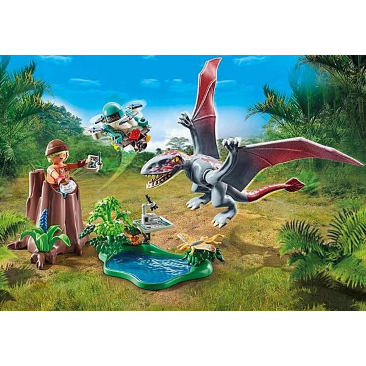 PLAYMOBIL® 71525 Dinos - Beobachtungsstation für Dimorphodon