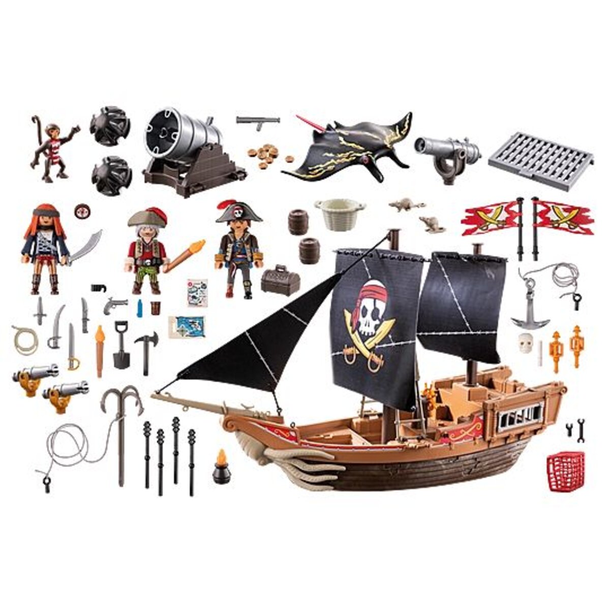PLAYMOBIL® 71530 Pirates - Großes Piratenschiff