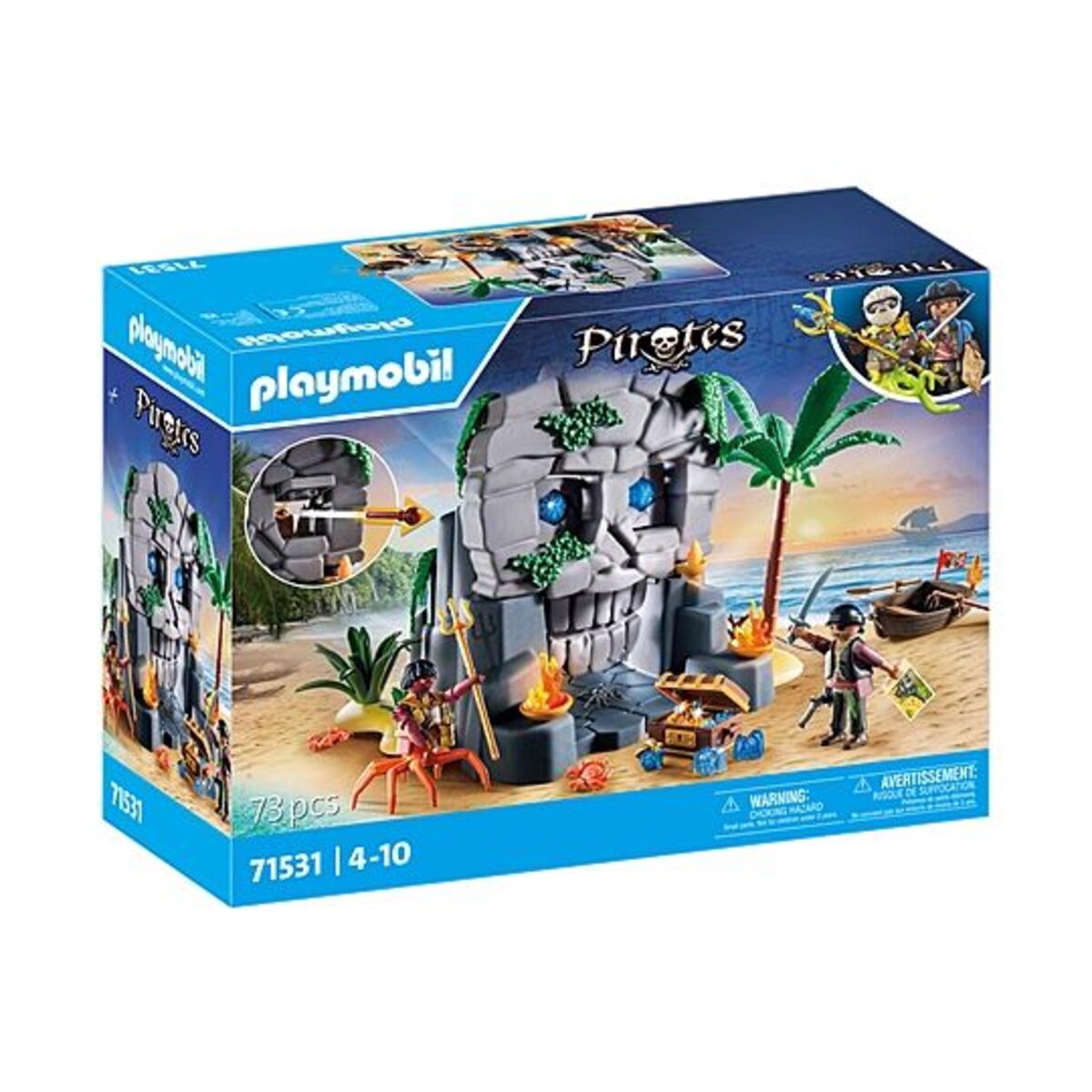 PLAYMOBIL® 71531 Pirates - Totenkopfinsel