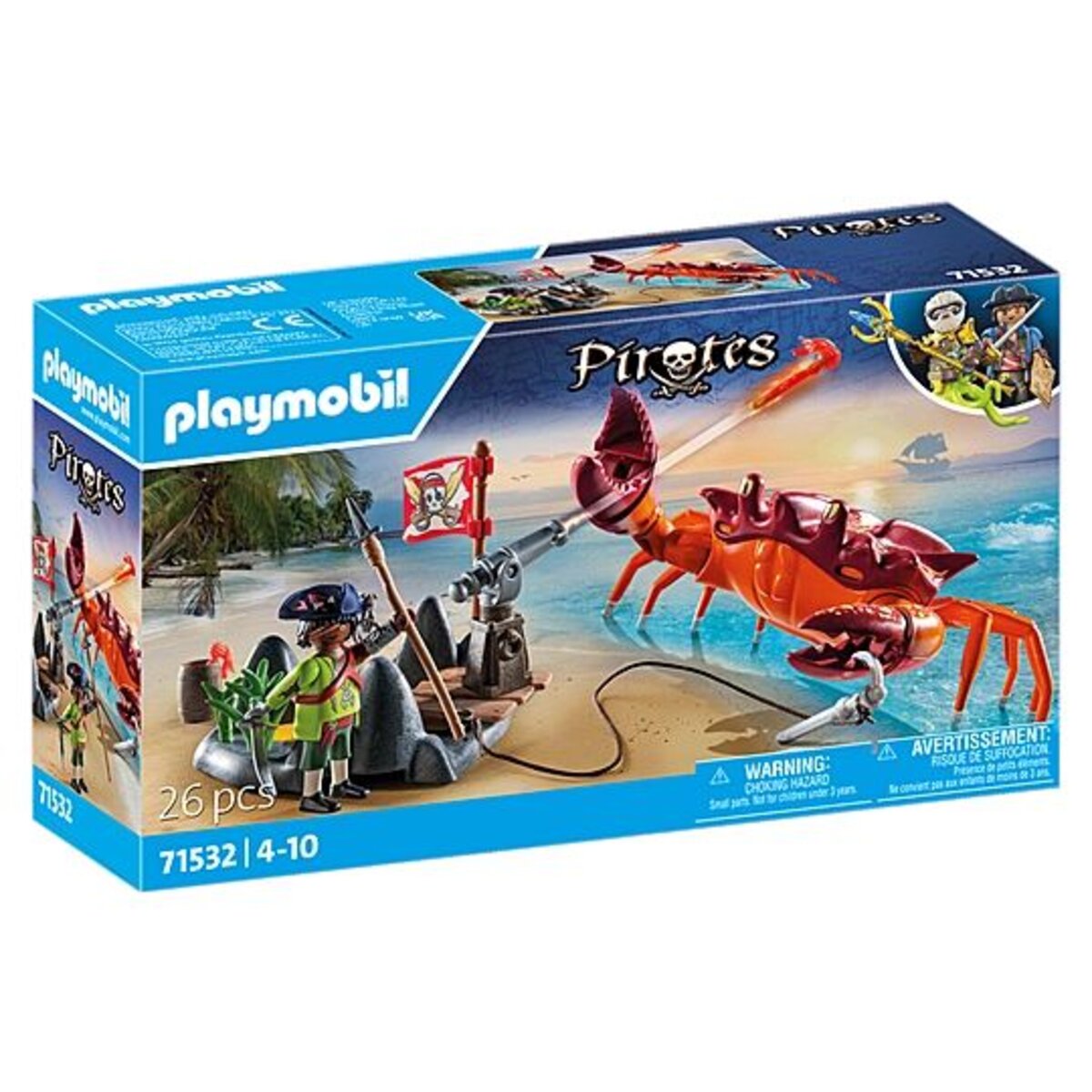 PLAYMOBIL® 71532 Pirates - Kampf gegen die Riesenkrabbe