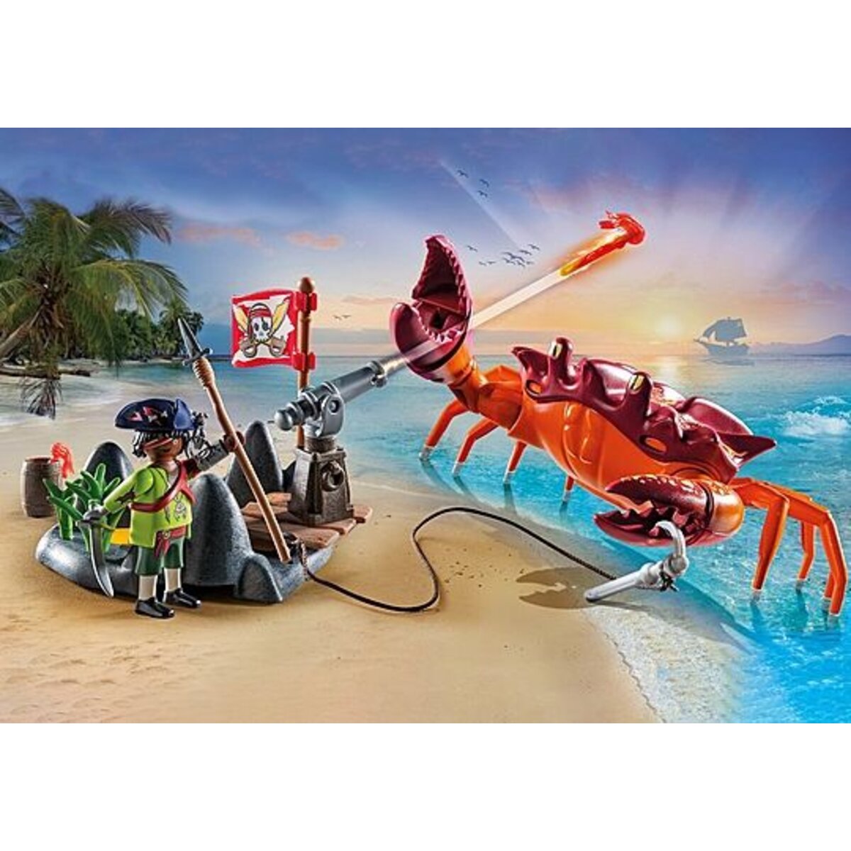 PLAYMOBIL® 71532 Pirates - Kampf gegen die Riesenkrabbe