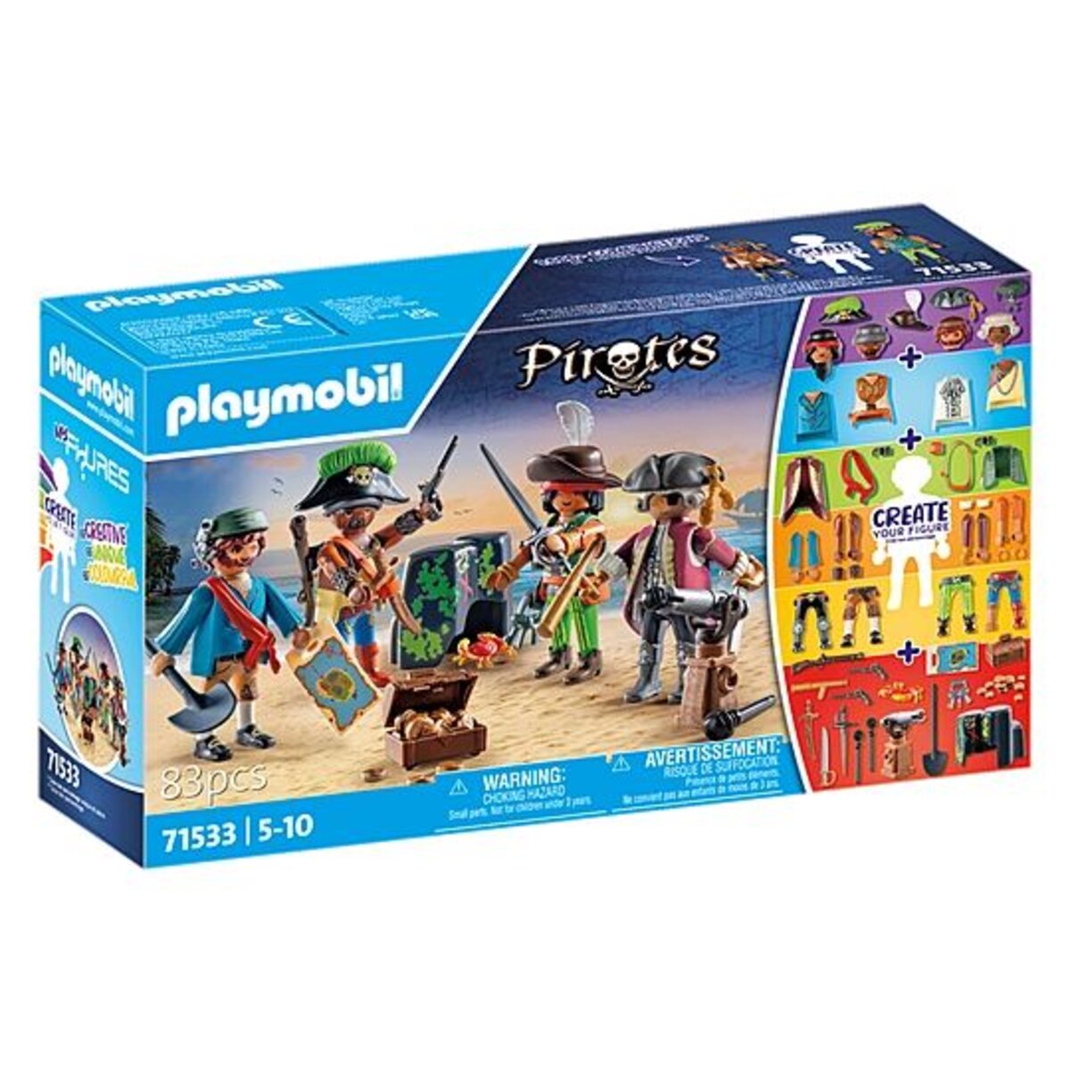PLAYMOBIL® 71533 Pirates - My Figures: Piraten