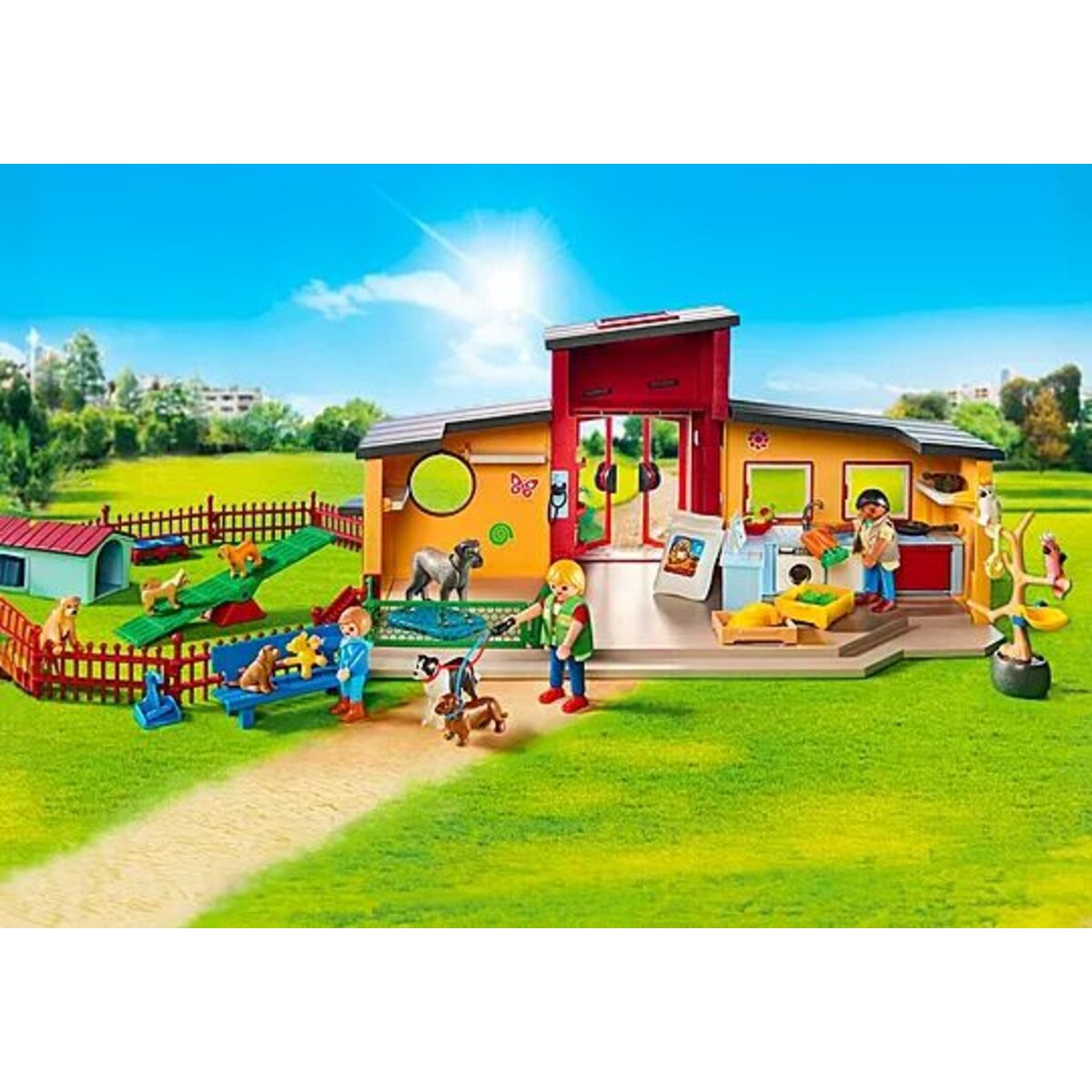 PLAYMOBIL® 71599 my Life - Tierhotel Pfötchen