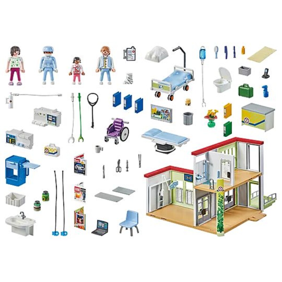 PLAYMOBIL® 71615 Act!on Heroes - Modernes Krankenhaus