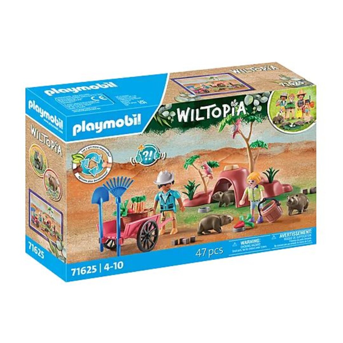PLAYMOBIL® 71625 Wiltopia - Wombat Unterschlupf
