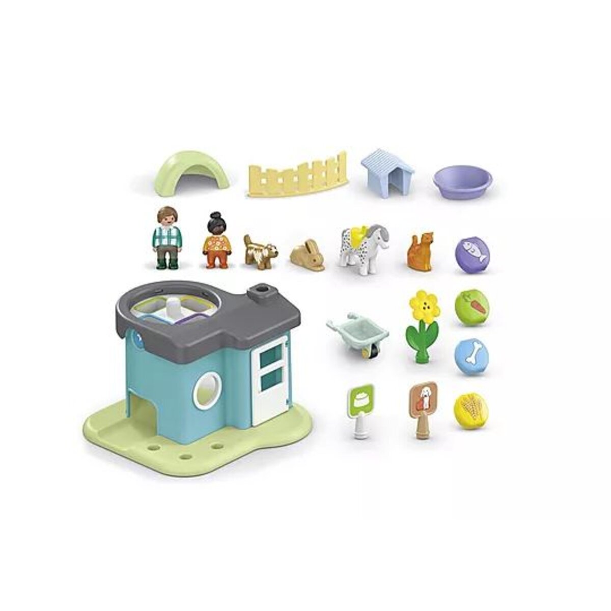 PLAYMOBIL® 71690 JUNIOR: Tierpension mit Futterspender