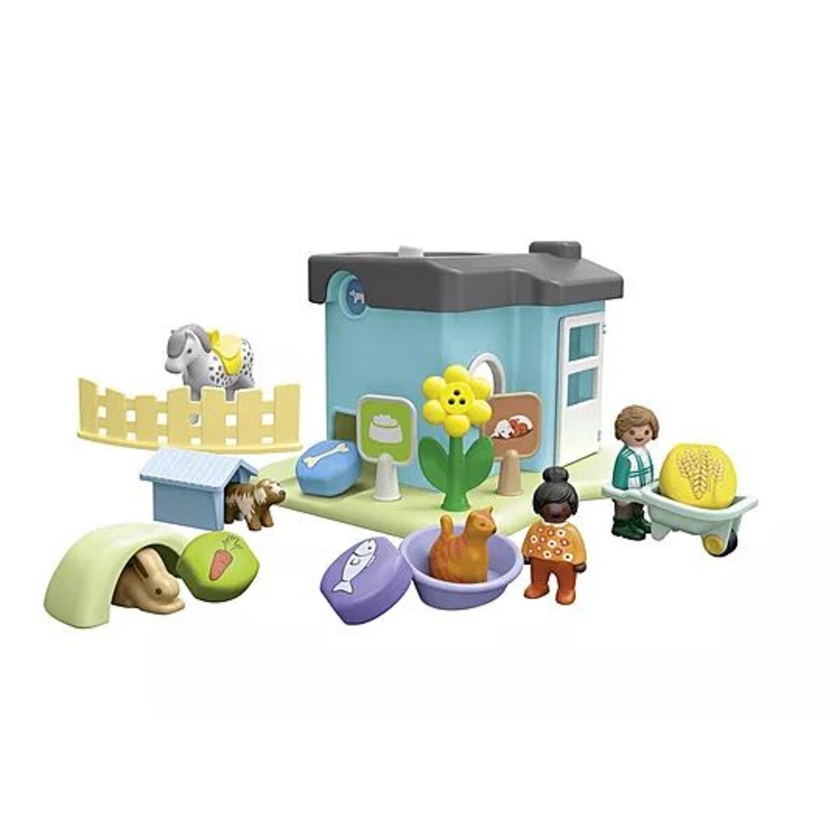 PLAYMOBIL® 71690 JUNIOR: Tierpension mit Futterspender
