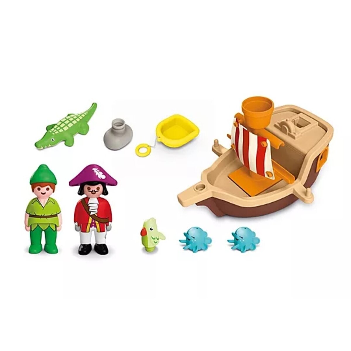 PLAYMOBIL® 71769 JUNIOR & Disney: Peter Pans Piratenschiff mit Wasserspritzspaß