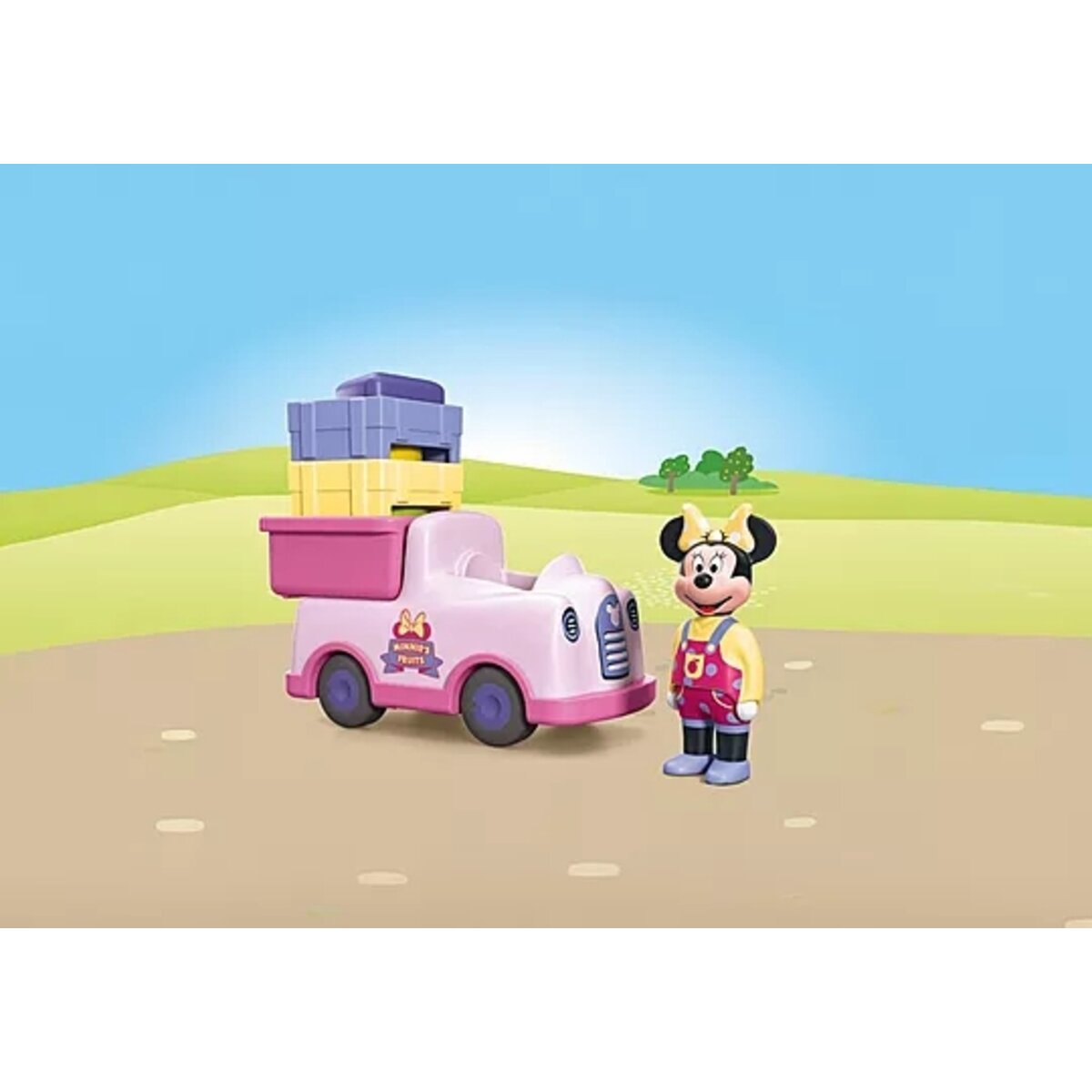 PLAYMOBIL® 71770 JUNIOR & Disney: Minnie Maus' Obst-Transporter mit Sortierspaß