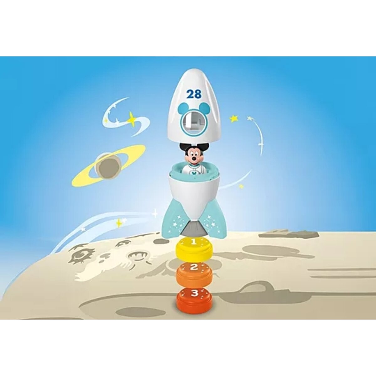 PLAYMOBIL® 71771 JUNIOR & Disney: Micky Maus' Raketen- & Weltraum-Abenteuer