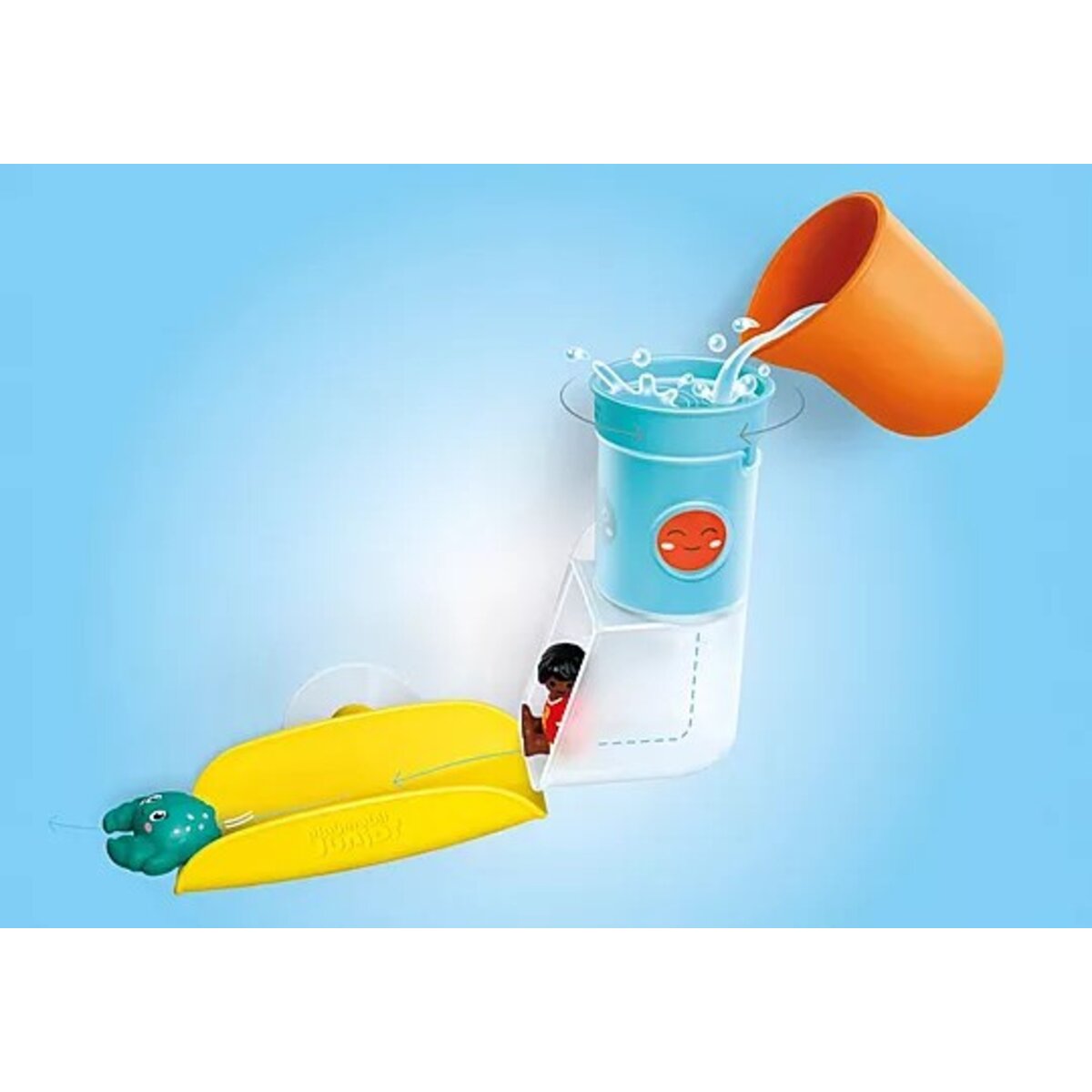 PLAYMOBIL® 71775 JUNIOR AQUA: Wasserfalltank mit Rutsche