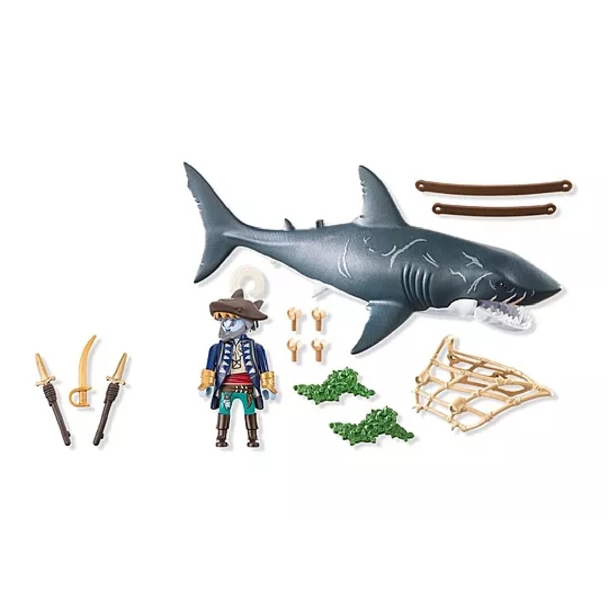 PLAYMOBIL® 71793 Pirates Gefahr durch Riesenhai