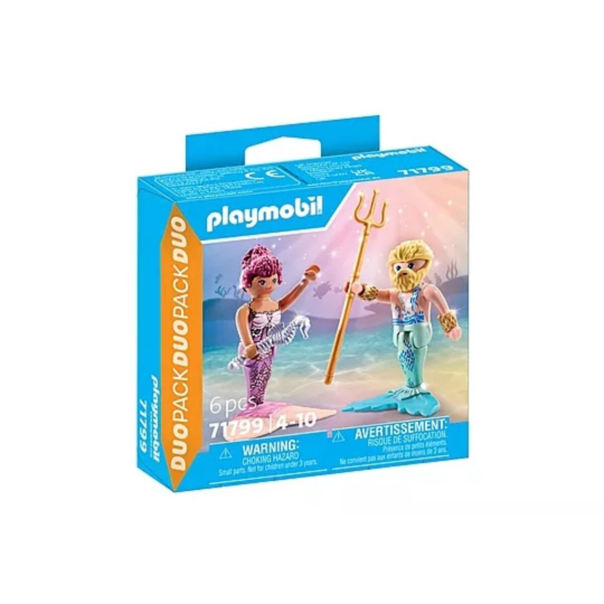 PLAYMOBIL® 71799 DuoPack Meerjungfrau und Meermann