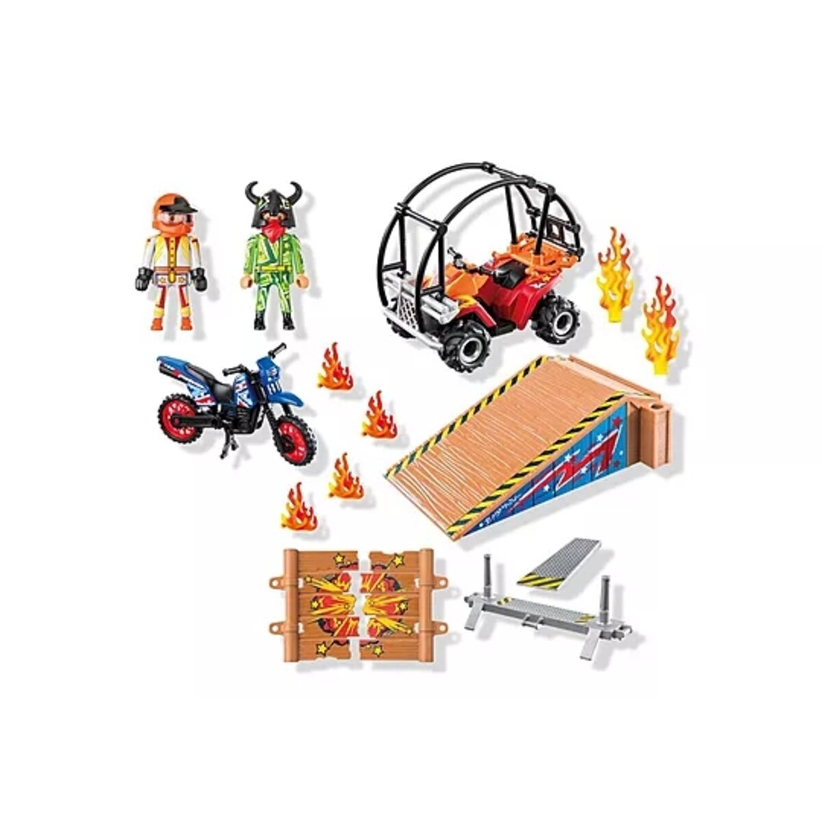 PLAYMOBIL® 71808 Act!on Heros Stunt Show