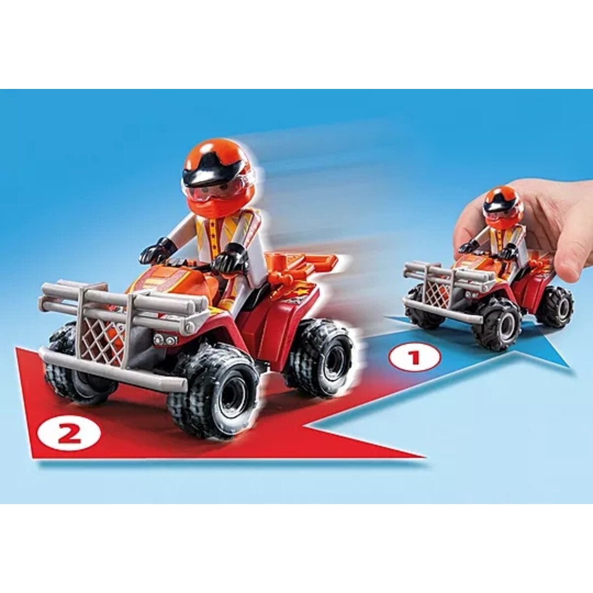 PLAYMOBIL® 71808 Act!on Heros Stunt Show