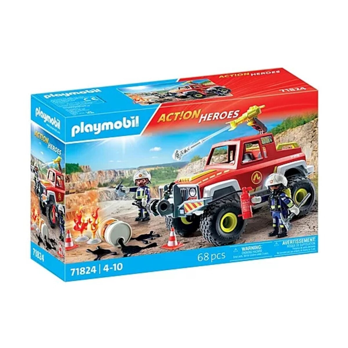 PLAYMOBIL® 71824 Act!on Heros Feuerwehrtruck