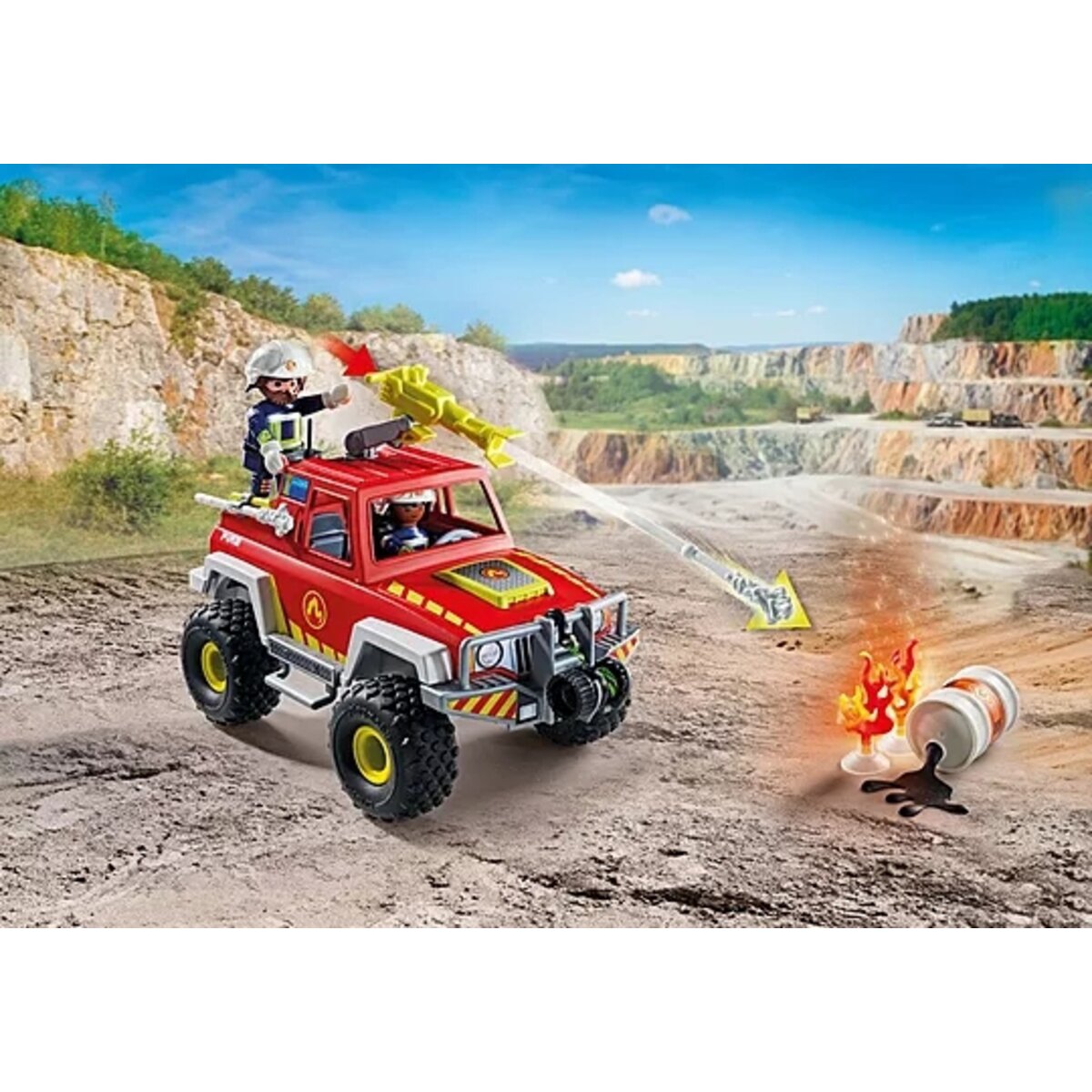PLAYMOBIL® 71824 Act!on Heros Feuerwehrtruck