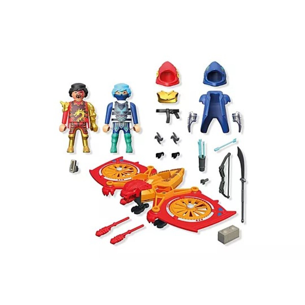 PLAYMOBIL® 71833 Heroes Superhelden-Drohne gegen bösen Ninja