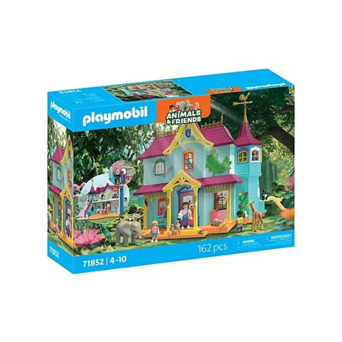 PLAYMOBIL® 71852 Animals & Friends Kunterbunte Tiervilla