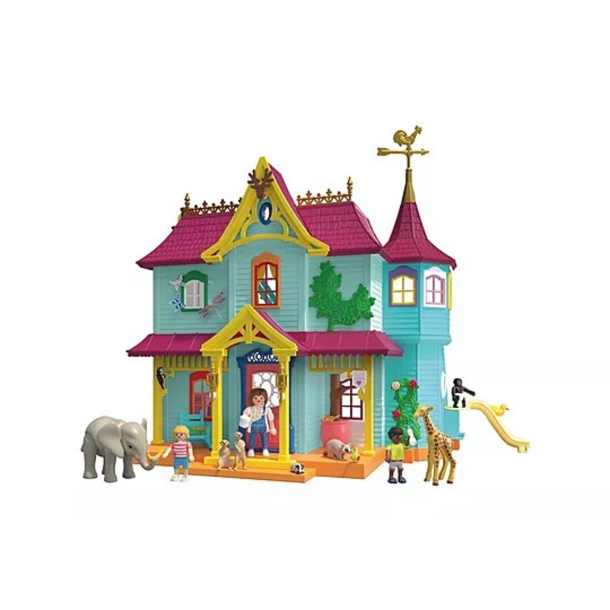 PLAYMOBIL® 71852 Animals & Friends Kunterbunte Tiervilla