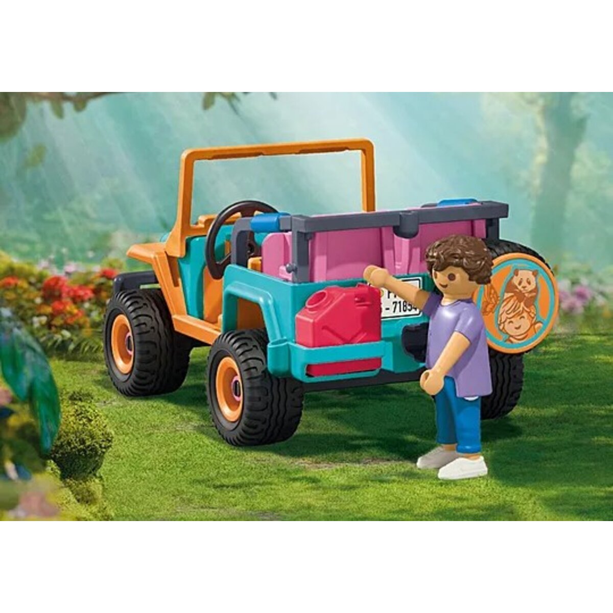 PLAYMOBIL® 71854 Animals & Friends Bunter Geländewagen