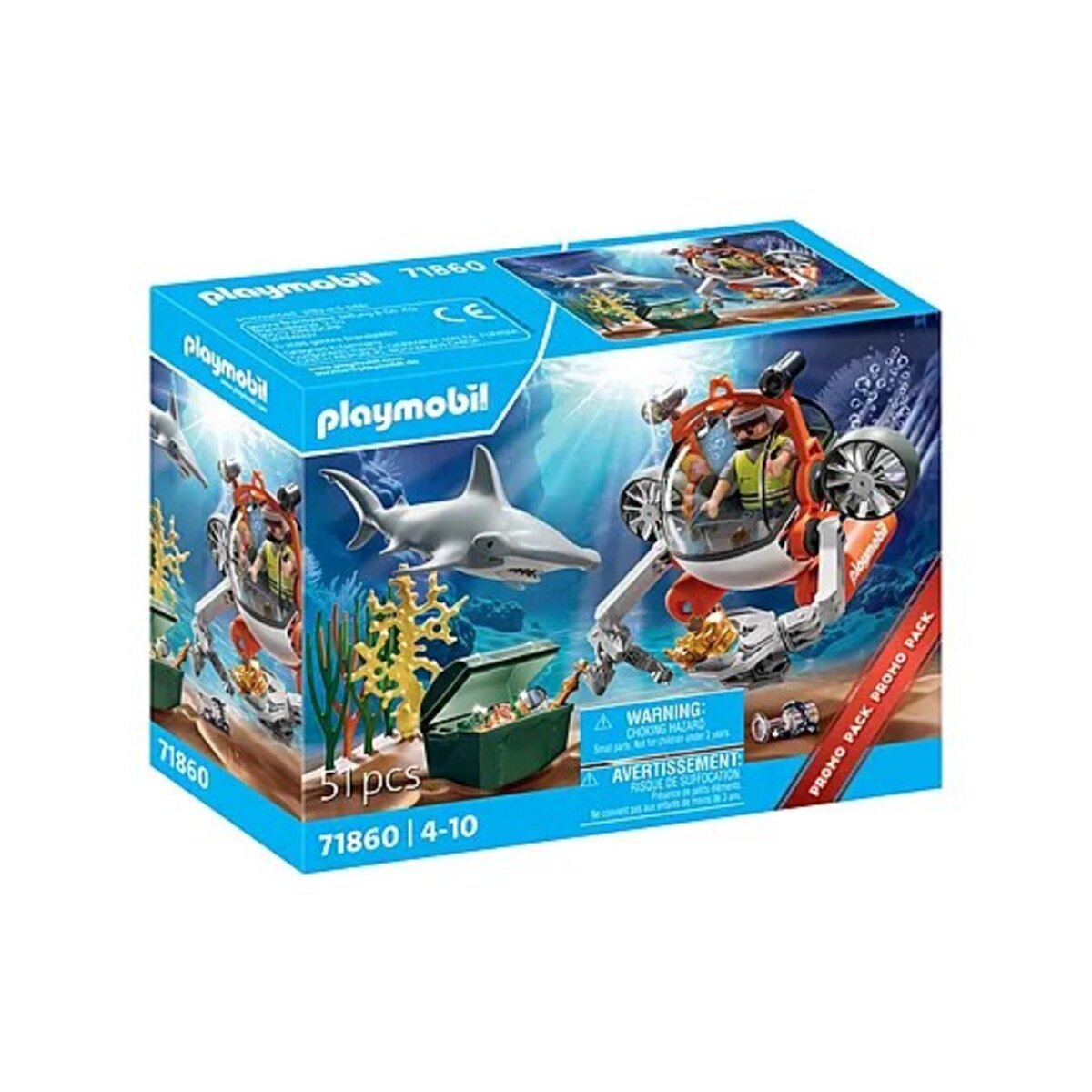 PLAYMOBIL® 71860 City Aktion Schatzsuche mit U-Boot