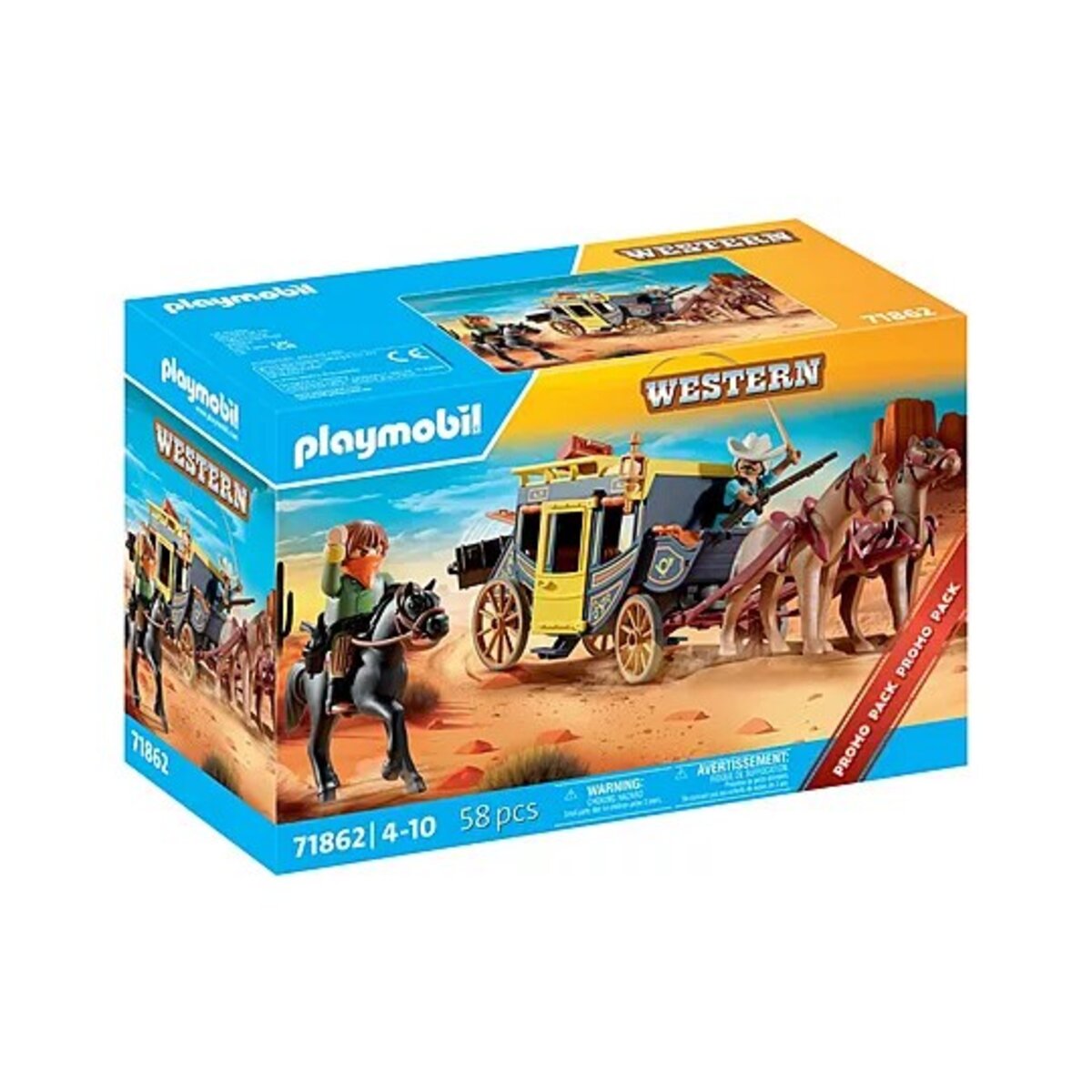 PLAYMOBIL® 71862 Western Postkutschenüberfall im Wilden Westen