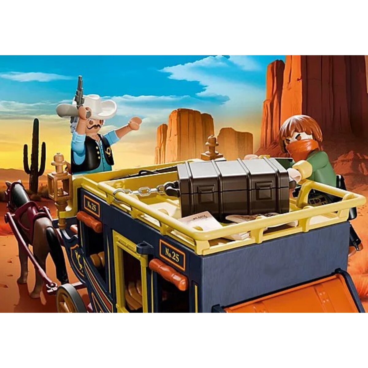 PLAYMOBIL® 71862 Western Postkutschenüberfall im Wilden Westen