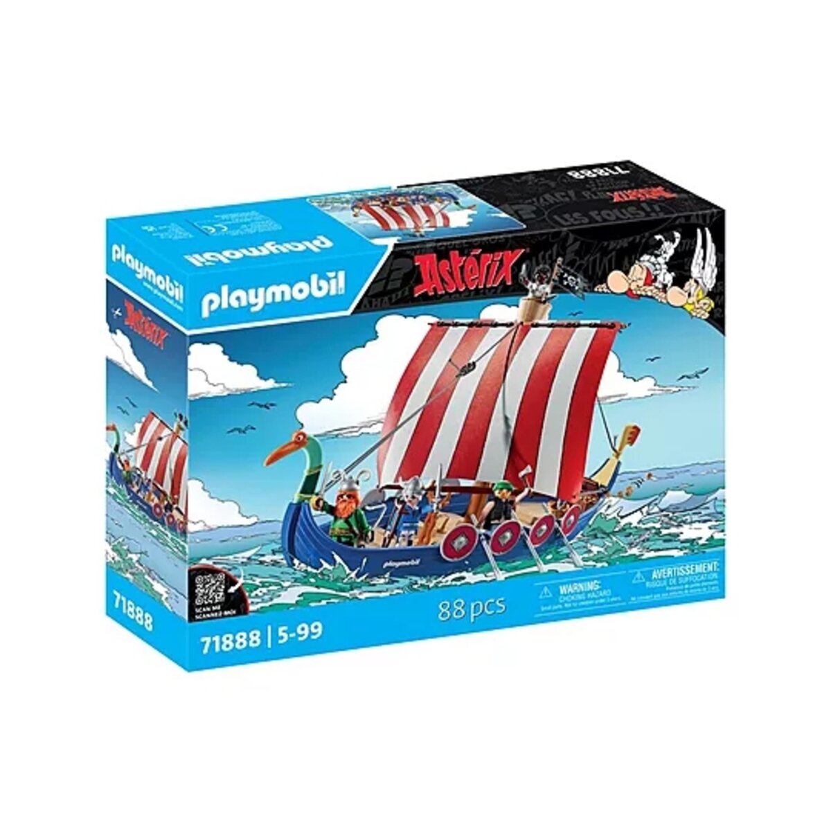 PLAYMOBIL® 71888 Asterix: Piratenschiff
