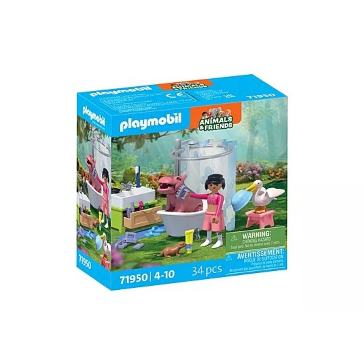 PLAYMOBIL® 71950 Animals & Friends Tierischer Badespaß
