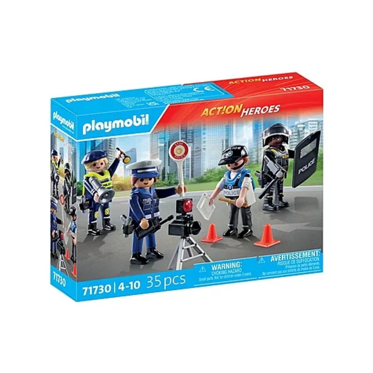 PLAYMOBIL® 71730 Act!on Heros Figurenset Polizei