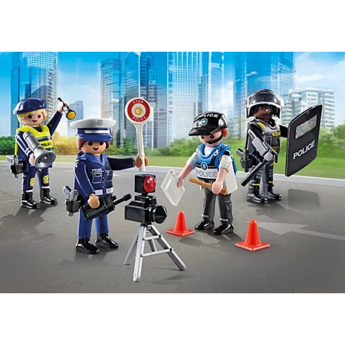PLAYMOBIL® 71730 Act!on Heros Figurenset Polizei