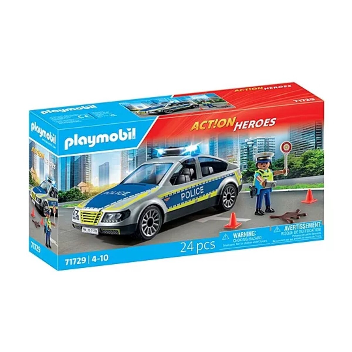 PLAYMOBIL® 71729 Act!on Heros Polizei Streifenwagen