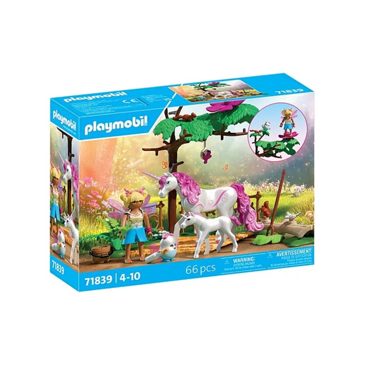 PLAYMOBIL® 71839 Magic Unicorns Zauberhafter Einhorn-Stall für Mama und Fohlen