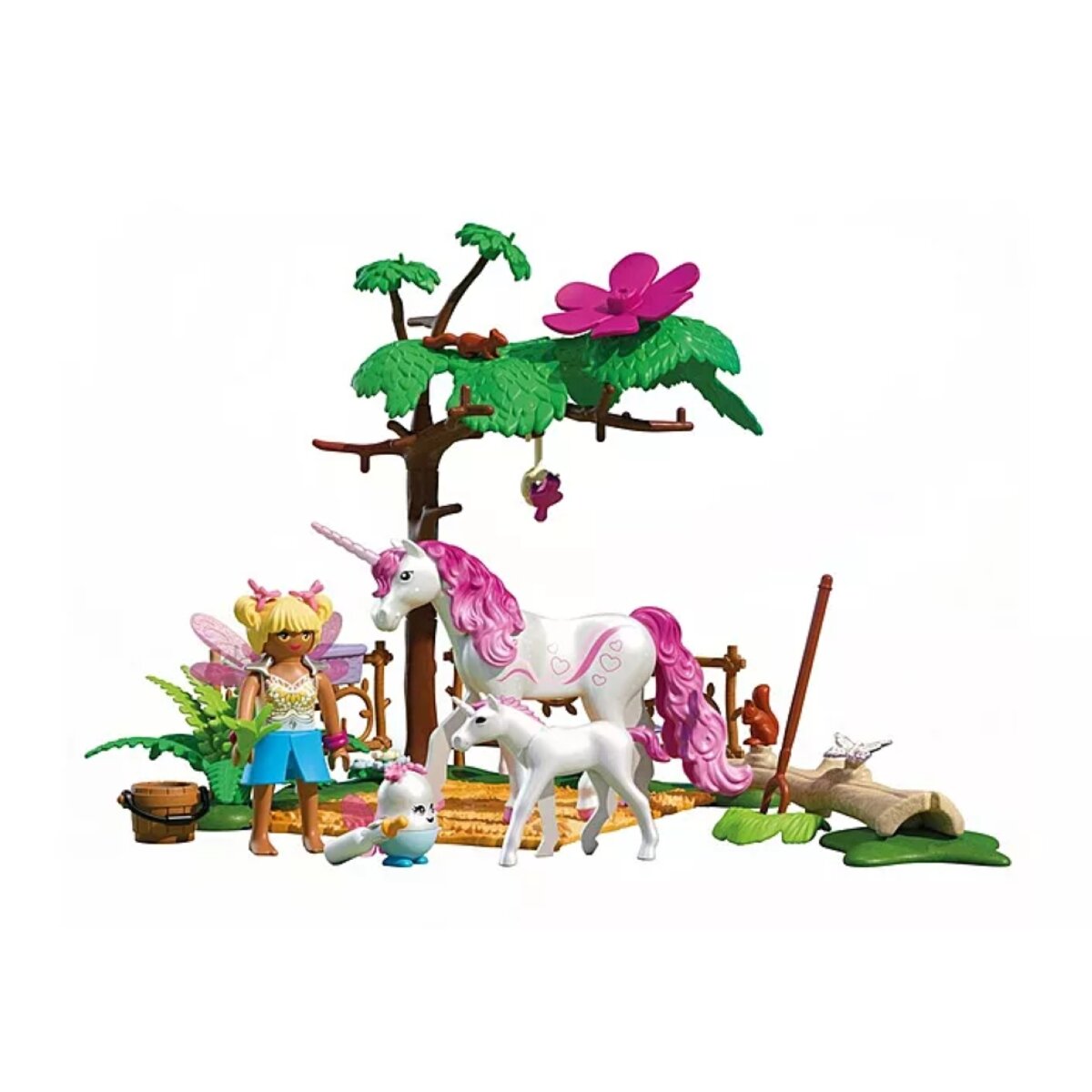 PLAYMOBIL® 71839 Magic Unicorns Zauberhafter Einhorn-Stall für Mama und Fohlen