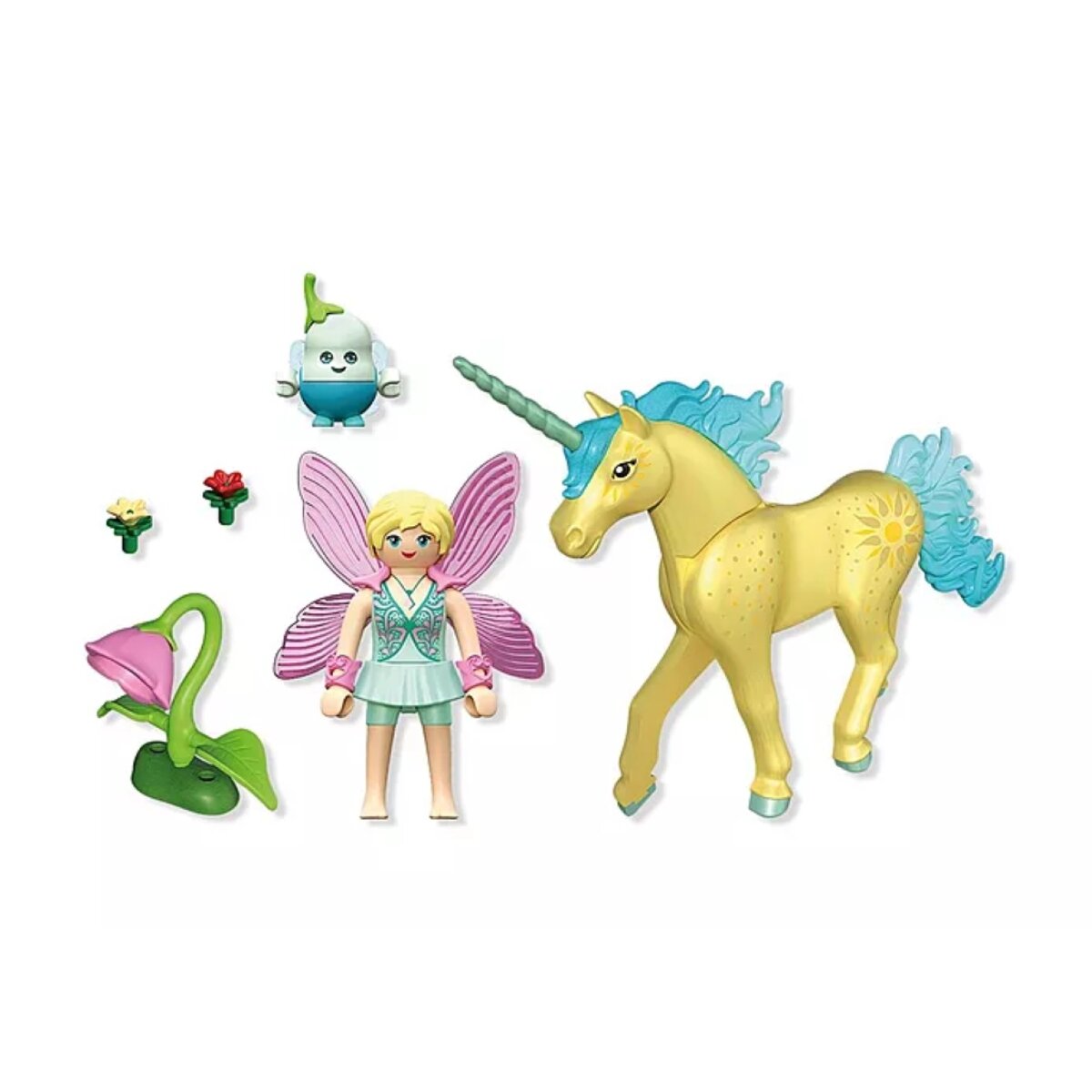 PLAYMOBIL® 71842 Magic Unicorns Sammeleinhorn Sonnenscheinblüte mit Fee