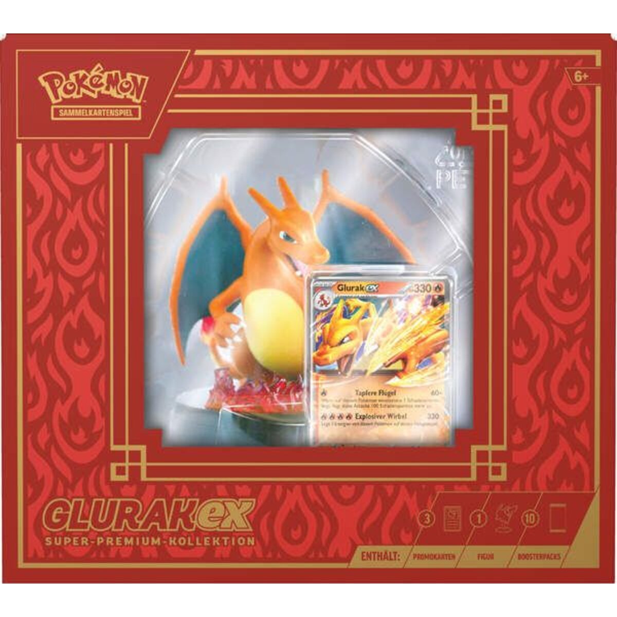 Pokemon Super-Premium-Kollektion Glurak-ex