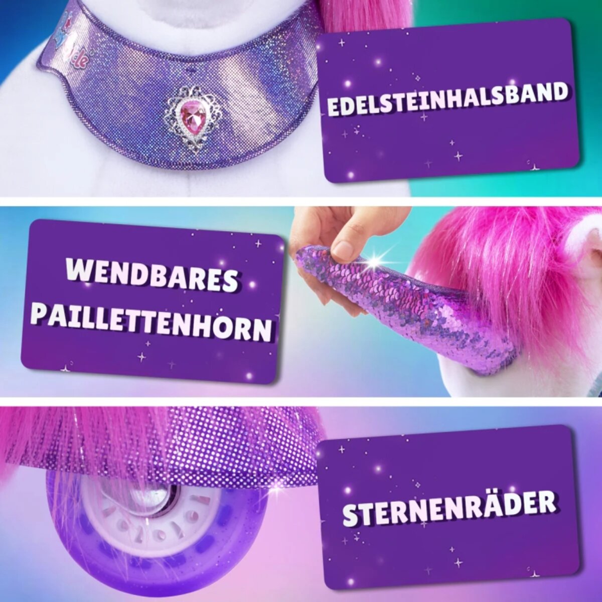 PonyCycle Einhorn-Reitspielzeug Modell Y