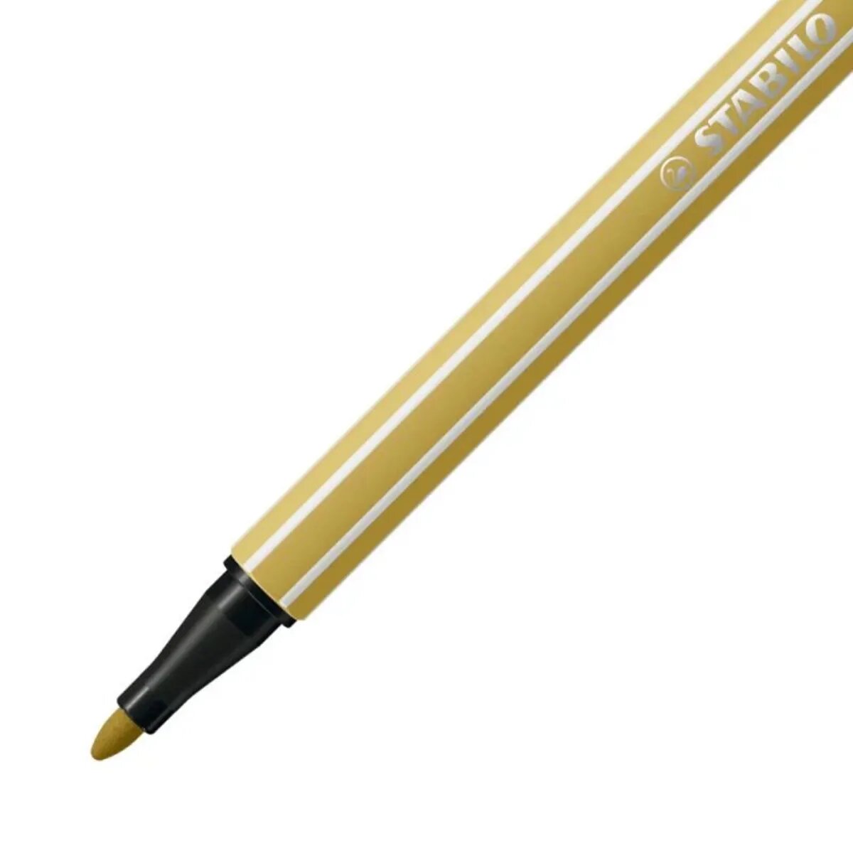 Premium-Filzstift - STABILO Pen 68 - Einzelstift - khaki