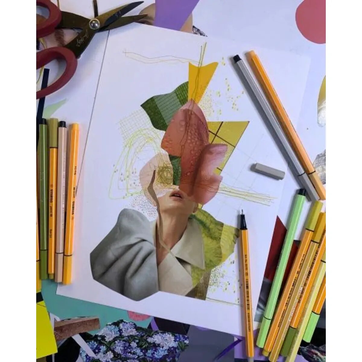 Premium-Filzstift - STABILO Pen 68 - Einzelstift - hellorange