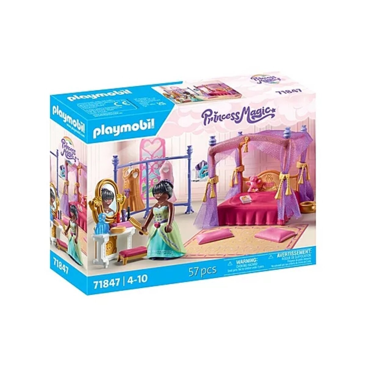 PLAYMOBIL® 71847 Princess Magic - Prinzessinnen-Schlafzimmer mit Ankleide