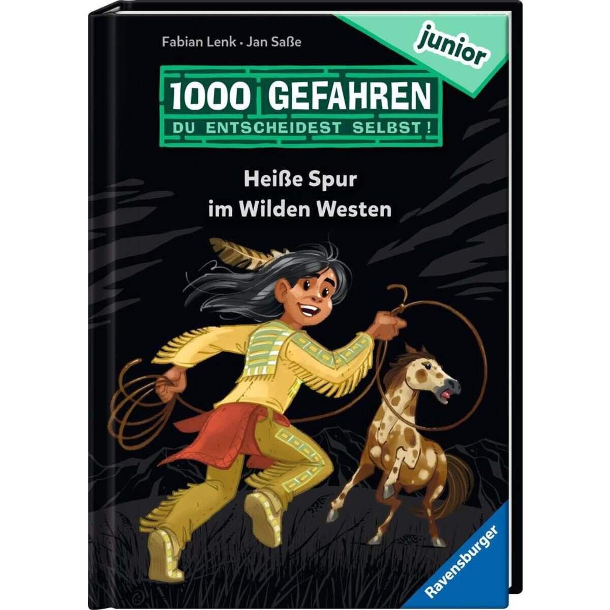 Ravensburger 1000 Gefahren junior - Heiße Spur im Wilden Westen