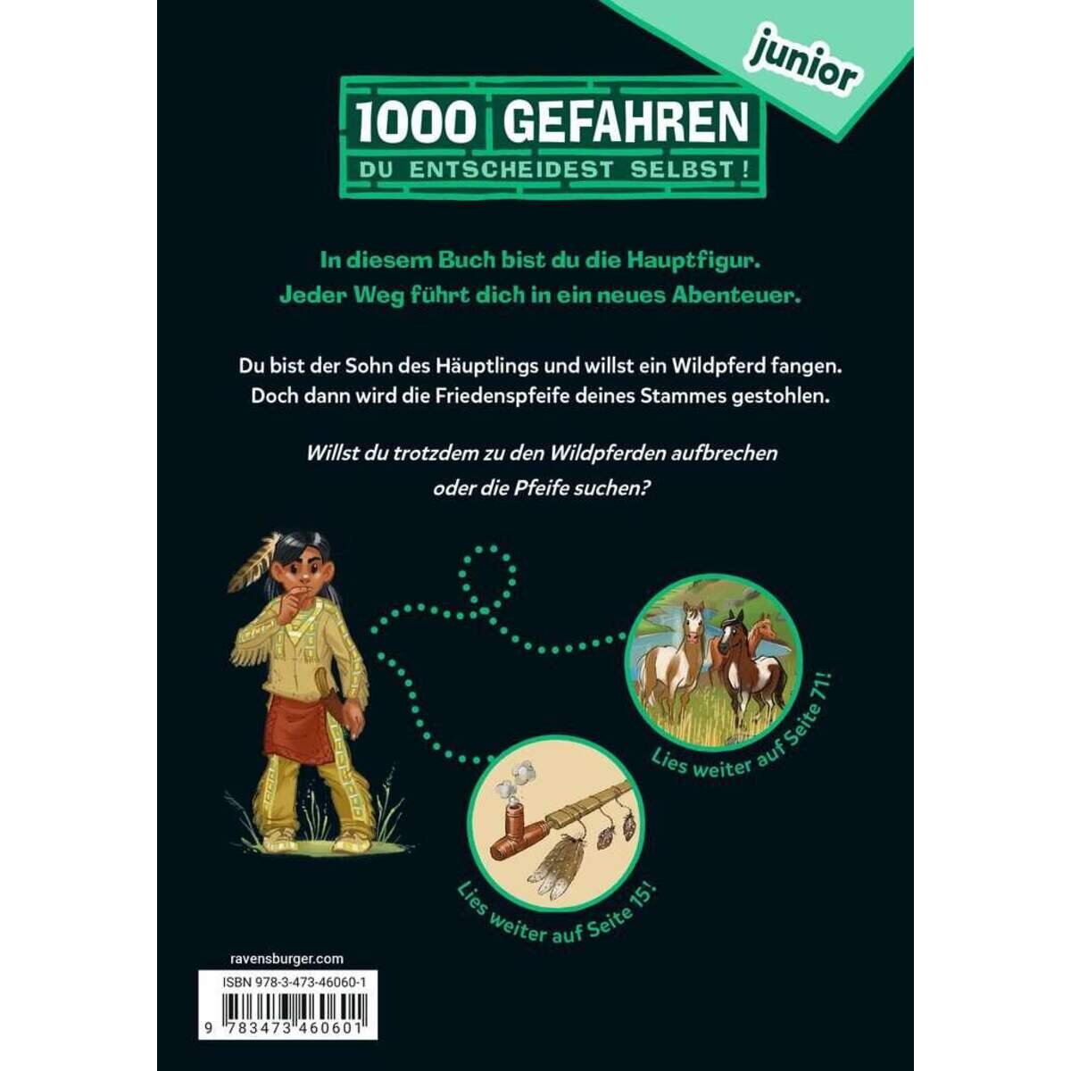 Ravensburger 1000 Gefahren junior - Heiße Spur im Wilden Westen