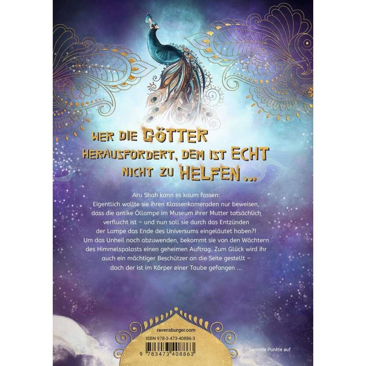 Ravensburger Aru gegen die Götter, Band 1: Die Wächter des Himmelspalasts