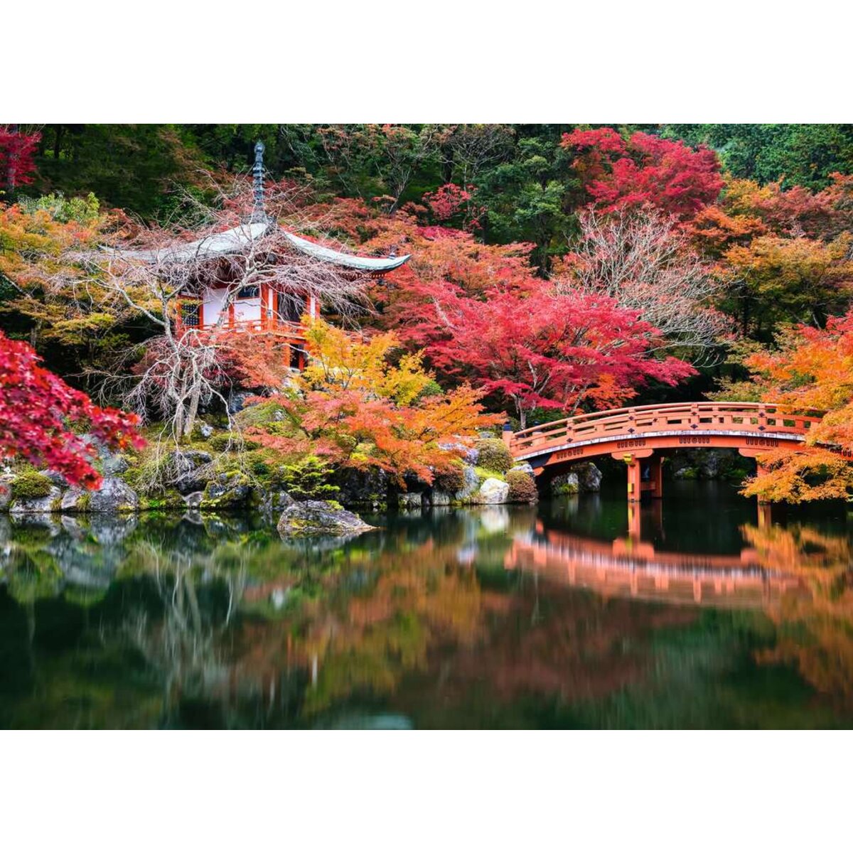 Ravensburger Beautiful Garens: Daigo-ji, Kyoto, Japan, 1000 Teile